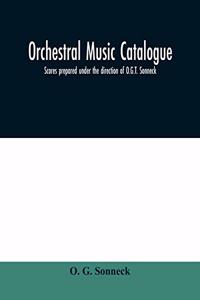 Orchestral music catalogue