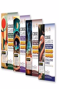 Educart Class 12 Chapter-wise Solved Papers Physics, Chemistry, Maths and English for 2024 | CBSE 2023-24
