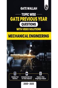 Pw Gatewallah Topicwise Previous Year Questions-Mechanical Engineering (English, Hardcover, unknown)