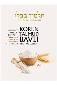 Koren Talmud Bavli, Noe Edition, Vol 36