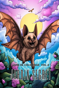 Livre de coloriage Jardin Secret vol.4