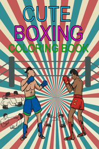 Cute Boxing Coloring Book
