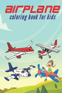 airplane Coloring Book For Kids