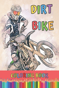 Dirt Bike Coloring Book
