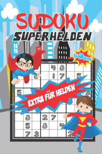 Sudoku Superhelden für Jungs ab 8