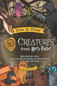 How to Draw 30 Creatures from Harry Potter