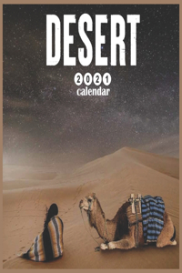 Desert 2021 Calendar