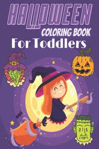 Halloween Coloring Book For Toddlers