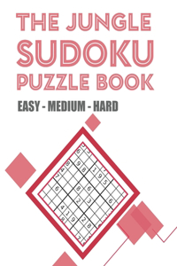 Jungle Sudoku Puzzle Book Easy - Medium - Hard