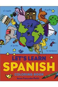 Let's Learn Spanish Coloring Book