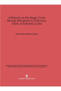 Report on the Sugar Cane Mosaic Situation in February, 1924, at Soledad, Cuba