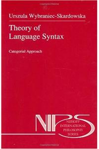 Theory of Language Syntax: Categorial Approach