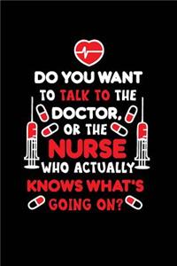 Do You Want to Talk to the Doctor, or the Nurse Who Actually Knows What's Going On?