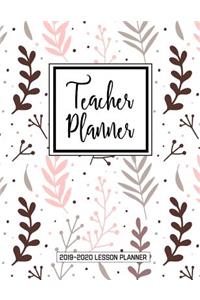 Teacher Lesson Planner 2019-2020