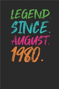 Legend Since August 1980