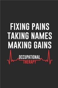 Fixing Pains Taking Names Making Gains