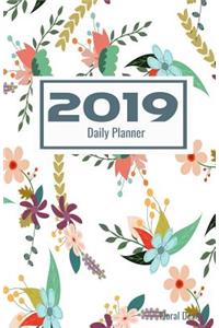 2019 Daily Planner Floral Design