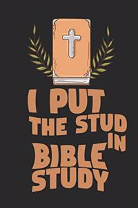 I Put the Stud in Bible Study