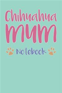 Chihuahua Mum Composition Notebook of Dog Mum Journal