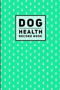 Dog Health Record Book