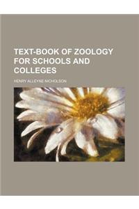 Text-Book of Zoology for Schools and Colleges