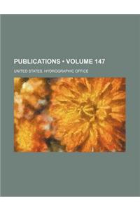 Publications (Volume 147)