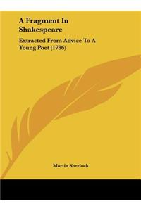 A Fragment in Shakespeare