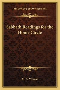 Sabbath Readings for the Home Circle