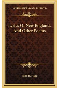 Lyrics of New England, and Other Poems