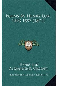 Poems by Henry Lok, 1593-1597 (1871)