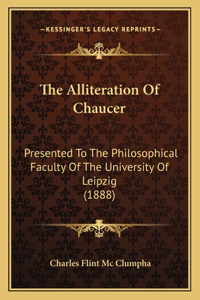 The Alliteration Of Chaucer