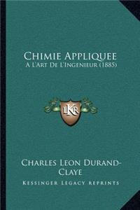 Chimie Appliquee