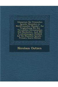 Glossarium Der Friesischen Sprache