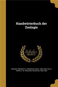 Handworterbuch Der Zoologie