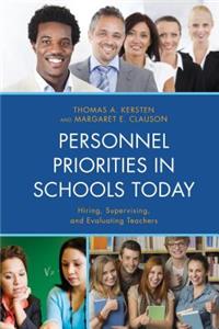 Personnel Priorities in Schools Today