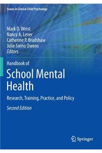 Handbook of School Mental Health