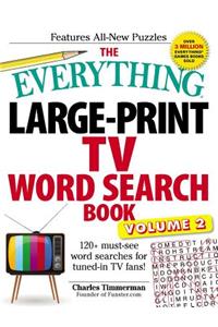 Everything Large-Print TV Word Search Book, Volume 2