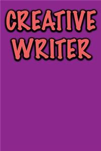 Creative Writer Journal