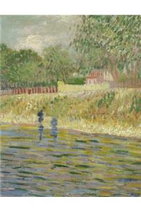 Bank of the Seine, Vincent Van Gogh. Blank Journal