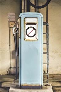 Retro Gas Pump Journal: 150 Page Lined Notebook/Diary