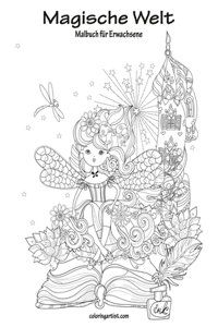 Magische Welt Malbuch für Erwachsene 1