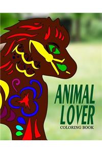 ANIMAL LOVER Coloring Book
