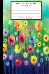 Unruled Composition Notebook 6