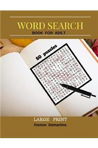 Word Search Books For Adult Large Print