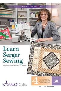 Learn Serger Sewing Class DVD: With Instructor Deborah Cacciamani