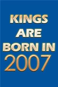 Kings Are Born In 2007 Notebook