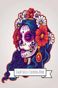 Sugar Skulls Coloring Book