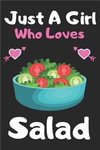 Just a girl who loves salad