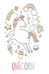 Plain Unicorn Notebook