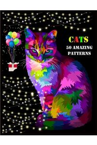 Cats 50 Amazing Patterns